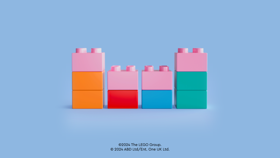 The LEGO Group Welcomes PEPPA PIG Franchise into LEGO® DUPLO®