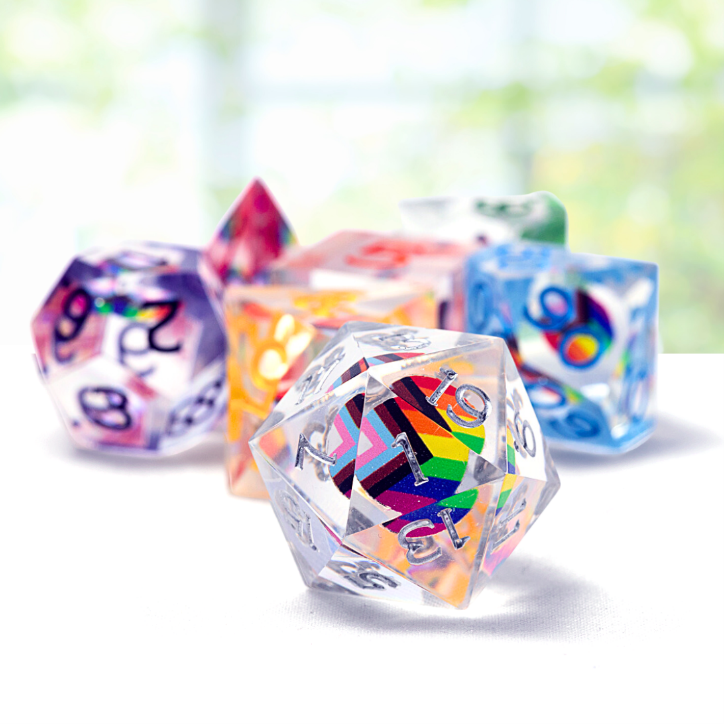 Hasbro pride dice