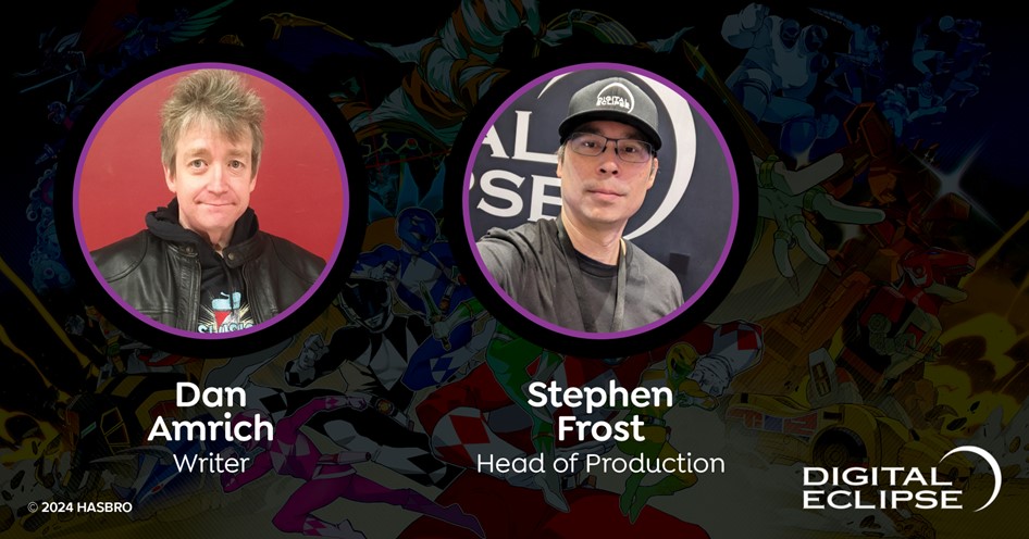 Images of writer and head of production